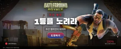 배틀그라운드 로얄 극한의 생존 게임 banner
